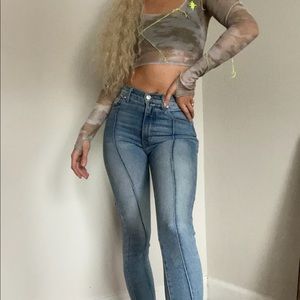Revice Venus Cropped Star Jeans